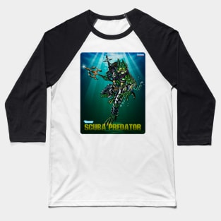 Scuba Predator Baseball T-Shirt